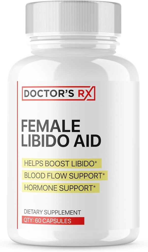 Zdravnikov RX #1 Priporočeni ženski Libido Booster za ženske 