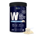 Biochem 100% sirotkin izolat Proteini - Vanilla Flavor - 15.1 Ounce - podpira imuno zdravje - enostavno prebavljiv - osvežilni okus - 20g vegetarijanskih beljakovin - aminokisline