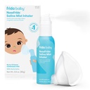Frida Baby NoseFrida Saline Mist Nasal Inhaler, Dekongestiv Spray za prebavne motnje in alergije Relief za dojenčke + otroci, Nazal Saline Spray, Soothes zamašen nos in boleče grlo, Vključuje masko