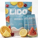 Varietete LIDO Pack Electrolyte Powder Packets – Čista, nič-sladka Hydration Drink Mešamo z uravnoteženim natrijem za hitro olepševanje – Vegan, Paleo & Fasting Friendly – 28 palic