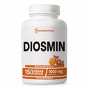 Pure Diosmin 1000mg Complex Formula, 150 Kapsule, Citrus Bioflavonoidi Bogat sadni ekstrakt, 100% vegetarijanski, Non-GMO & Gluten Prost Diosmin dodatek