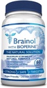 Fungavir Brainol - Ciljna podpora za možgane - B vitamini, magnezij, aminokisline, šentjanževka, fosfatidilserin, Ginkgo Biloba - Vegansko-prijazno - 60 kapsul - 1 mesec