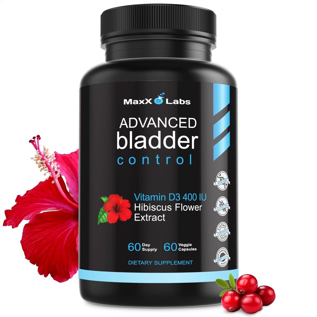 Advanced Bladder Control Supplements for Women & Men - Podpira Zdravje sečil Tract - pomaga prekomerno delovanje mehurja in urinarnega trakta Okužba - Cranberry Pills w/Pumpkin Seed Oil Extract