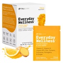 TRULEAN vsak dan Wellness Shot v prahu - Kurkuma, ingver, vitamin C, imuniteta in imunski dodatek - Brez umetnih sestavin, Brez sladkorja in glutena - 30 Packets Citrus Flavor