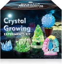 UNGLINGA Crystal Growing Experimental Science Kompleti za otroke, S.T.E.M Projekti Učenje izobraževalnih igrač Darila Ideja za dekleta, Odrasti 5 Živahni kristali izdelavo komplet