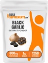 BulkSupplements.com Črni česen ekstrakt v prahu - Stara česen ekstrakt, zeliščni dodatek - Vegan & Gluten Free, 800mg na serviranje, 1kg (2,2 lbs) (Pack of 1)