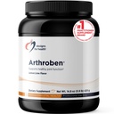 Designs for Health Arthroben limona limete Flavor - Collagen Peptides Powder + Botanicals za pomoč pri podpiranju zdravih sklepov - Peptides Drink Mix, Non-GMO (30 Servings / 420g)