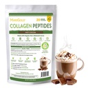 Kolagenski peptidi, ki jih hrani MariGold, v prahu vroč kakav 1LB - 100% čist, goveji hidroliziran kolagen tipa I in III, ne-GMO, brez hormona, brez soje, brez glutena, brez mleka, keto-prijateljski