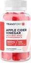 TransformacijaHQ Apple Cider vinski gumiji (120 Serving, 500mg na strežbo) - Gluten brezplačno, ne-GMO
