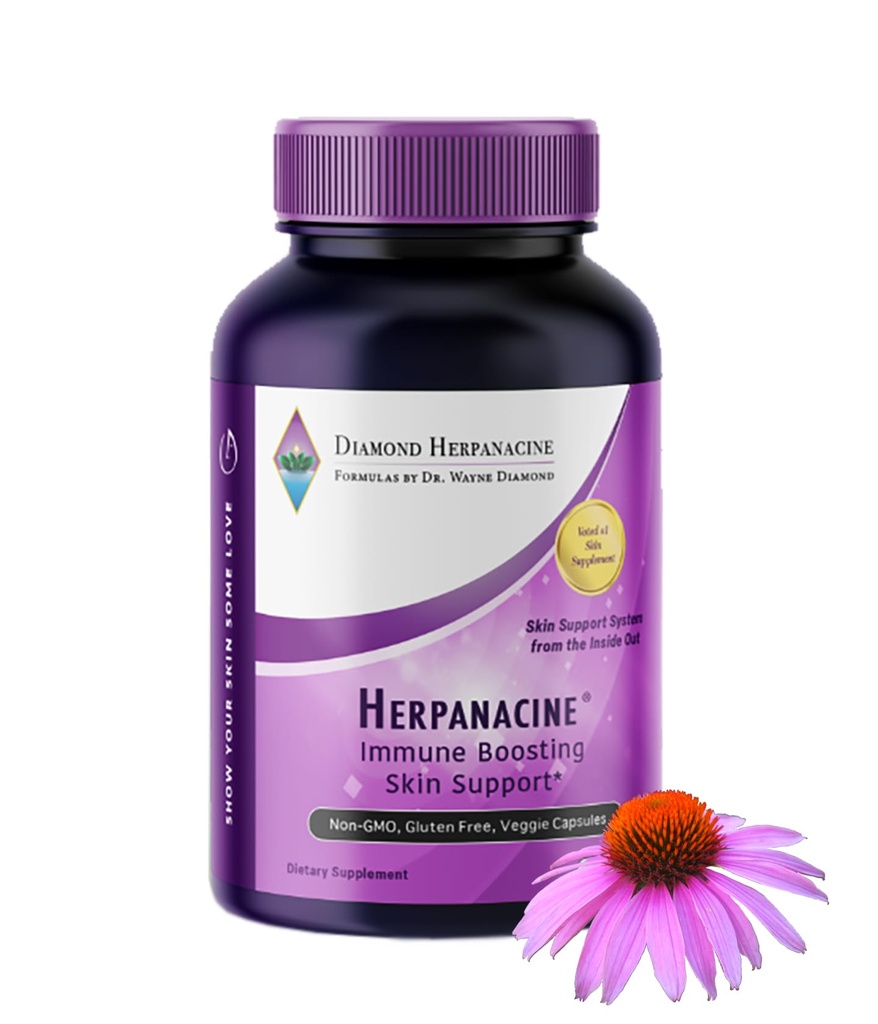Diamond naravna nega kože in imunske podpore - Vitamini za pomoč Clear Skin - Popolna koža in imunski sistem Podpora iz notranjosti - Made z naravnimi sestavinami - (100 Count)