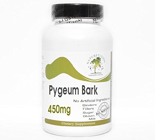 Pygeum Bark 450mg ~ 200 Kapsula - brez dodatkov ~ Naturetition dopolnila