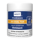 MG217 2% mazilo premogovega katrana za psoriazo, dodatna jakost več simptomov, učinkovito lajšanje srbenja, skalinga, rdečine, vitamina A, D in E, 4 oz Jar
