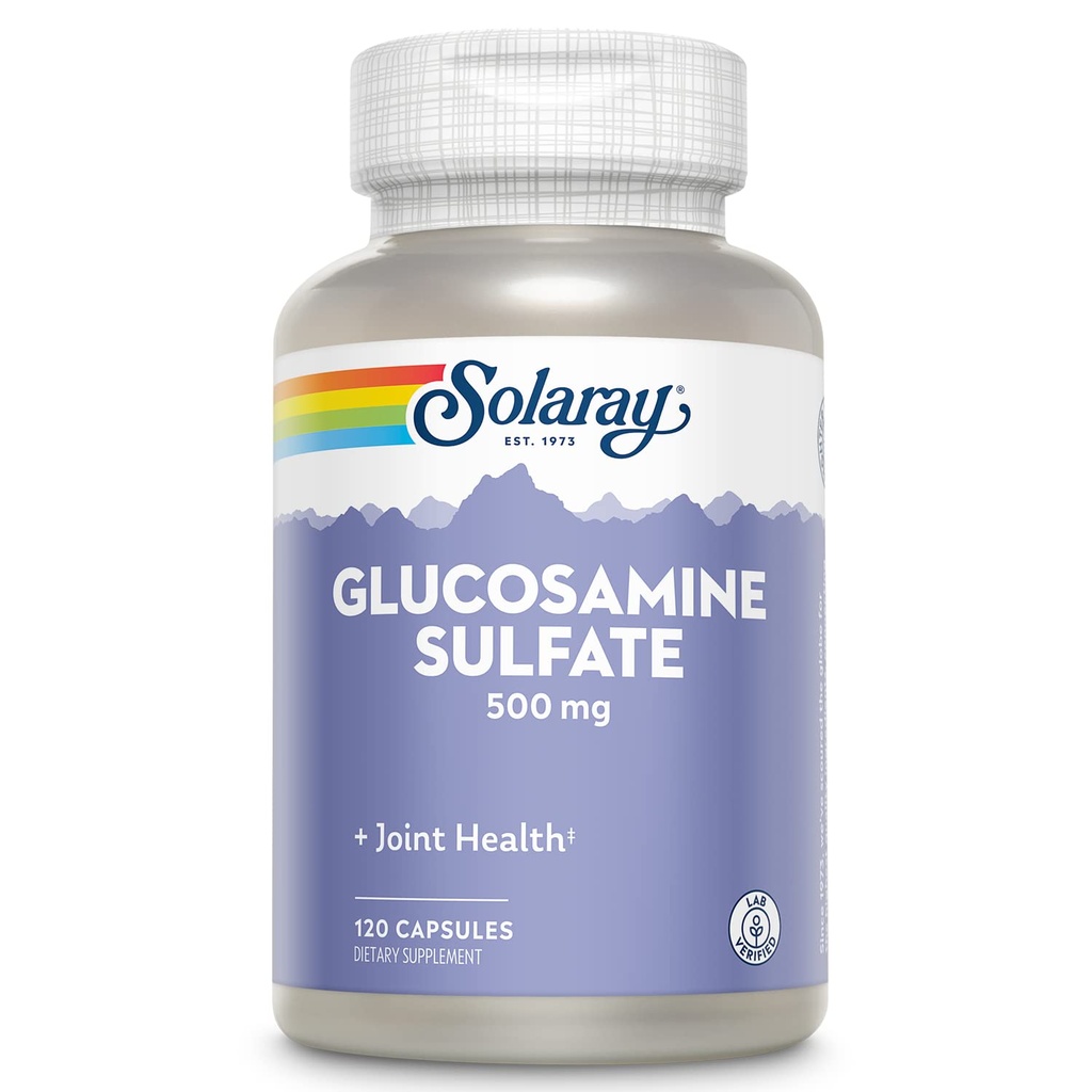 SOLARAY glukozamin sulfat 500 mg 