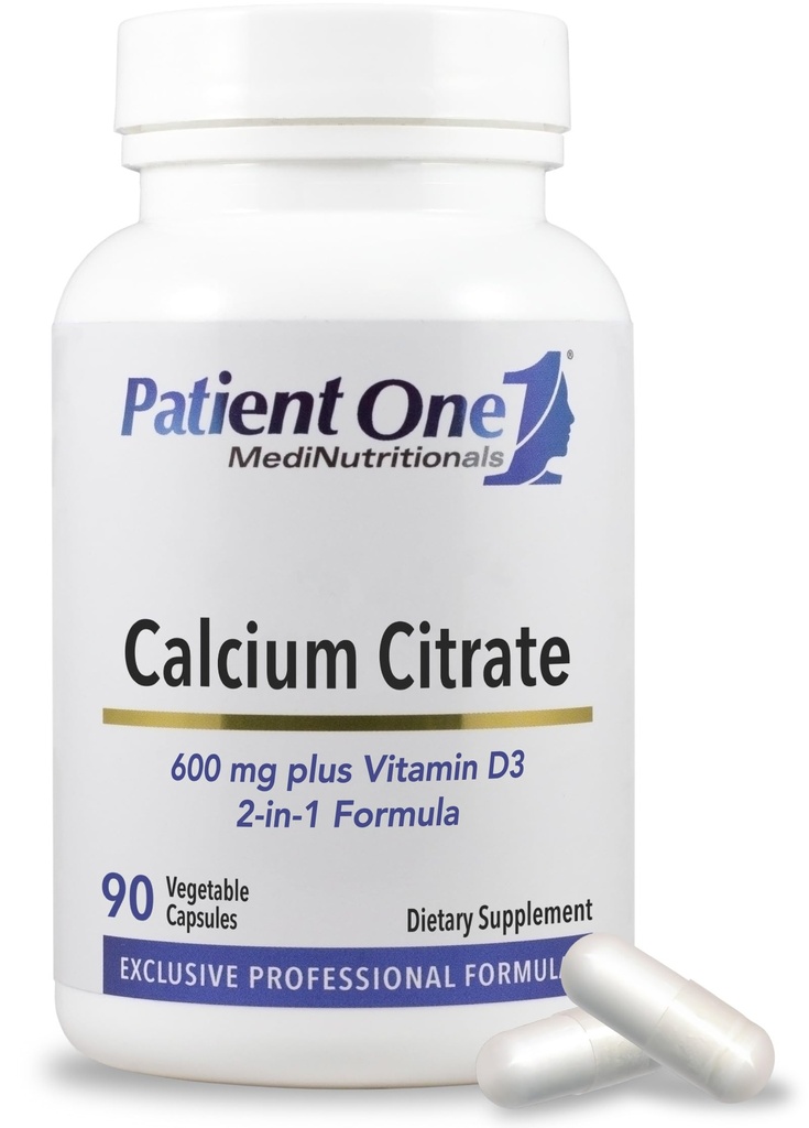 Pacient En kalcijev citrat plus vitamin D3 