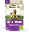 Naravne hišne živali Daily Multivitamin za pse, Veggie Flavor, 30 Chews - Jummy Chews z aminokislinami, in antioksidanti - podpira energijo, metabolične funkcije in dobro počutje hišnih živali