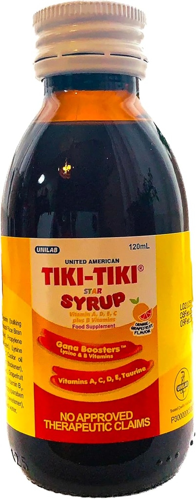 Tiki-Tiki Star Plus Sirup 120ml