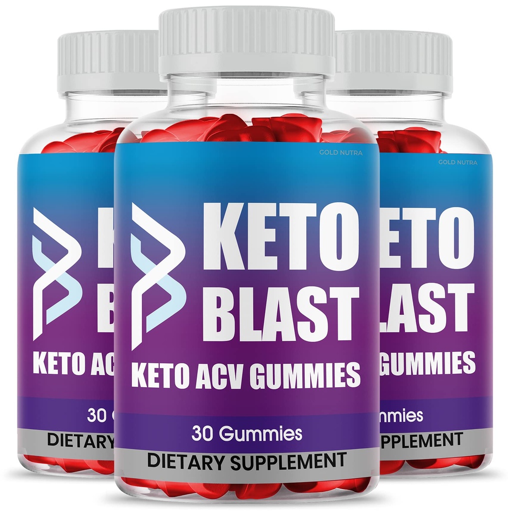(3 paket) Keto Blast Gummies, Največja moč, Original Keto Blast Gummy, Napredna Formula, 3 Mesec dobave