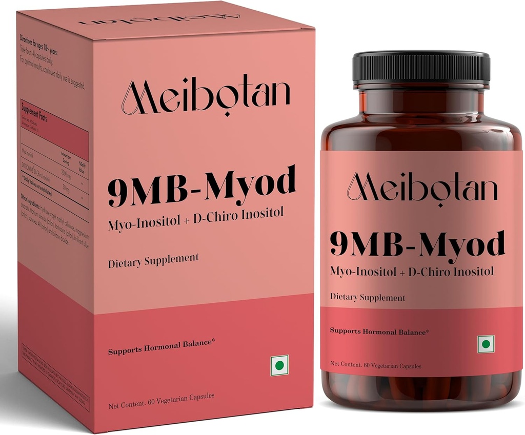 PCOS PCOD dodatek Myo-Inositol & D- Chiro Inositol 