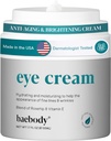 Baebody Made in USA Eye Cream - proti staranju in vlažilni očesna krema za temne kroge in gube - z šipkom in vitaminom E (1,7 fl oz/50 ml)
