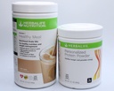 HERBALIFE (Duo) Formula 1 Zdrava hrana Prehranska mešanica (Cafe Latte) s personaliziranim beljakovinskim praškom