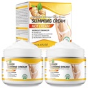 2PCS VOGSIG Ginger Slimming Cream - Anti celulit, Fat kurjenje, Tesnjenje & Vlaženje, 1oz vsak