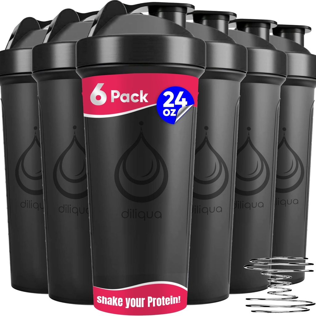 6 PAKIRANJE, Shaker steklenice z žico Whiski za proteinske mešanice 