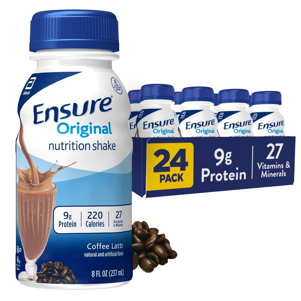 Zagotovite izvirno kavo Latte Nutrition Shake 