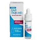 Eosera Ear Pain MD® - 4% Lidokain Uho Kapljice za največjo moč Pain Relief - hitro delovanje, omrtvevanje ušes zdravljenje za odrasle in otroke (12, 5 ml)