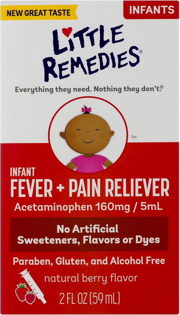 Little Remedies Infant Fever & Pain Reliever 