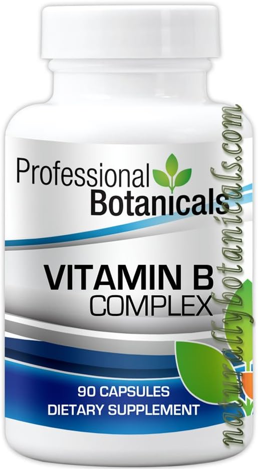Profesionalni botanični vitamin B kompleks - 90 vegetarijanskih kapsul