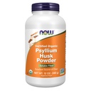 NOW Foods Supplements, Psyllium Husk Powder, Certified Organic, Non-GMO Project Verified, Topni Fiber, 12-Ounce
