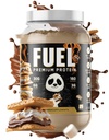 Podzemni Bio Labs Panda Fuel Premium Protein Whey,Hydrolyzed Colagen,Casein,Probiotiki, Encimi, Keto prijazno,Čas za sprostitev, 25 Serving (2,5 funt, Campfire S'Mores)