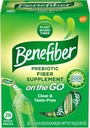 Benefiber Fiber Supplement On the Go Packs for Convenient Use 28 Packs na škatlo (1 Samo polje)