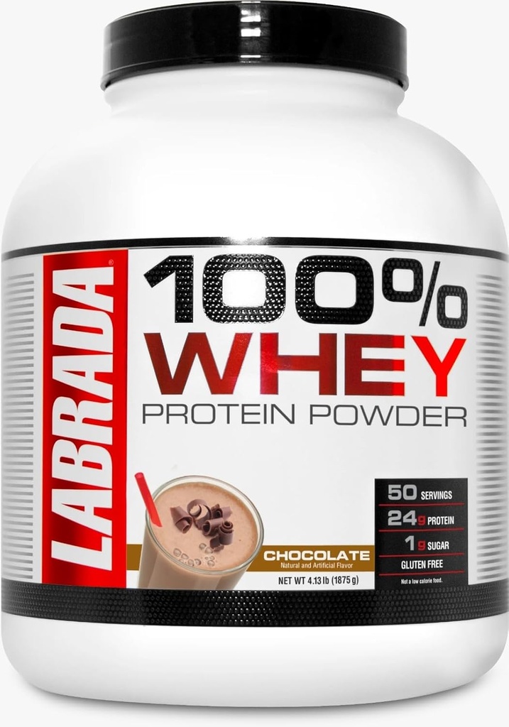 Labrada Nutrition 100% Whey Protein Chocolate 4.13 funt