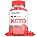 Upravičeni laboratoriji Keto Bites Keto ACV Gummies Napredna Formula 1000MG Keto Bites Keto Gummies Apple Cider Vinegar Oblikovan s Pomegranate Beet Juice v prahu B12 Vegan Non GSO 60 Gummies