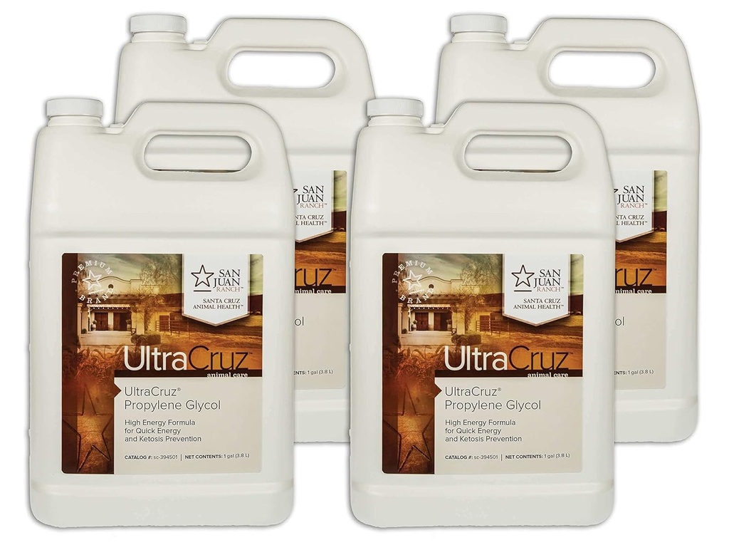 UltraCruz® Propilen Glycol, 4 x 1 galon