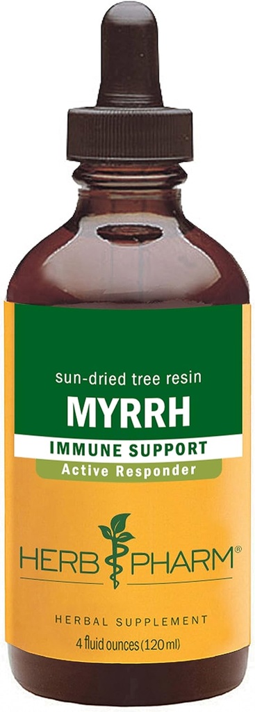 Herb Pharm Myrh Tekoči ekstrakt za podporo imunskega sistema - 4 Ounce