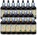 Kava Kava (Piper Methysticum) Tinktura, posušen korenski tekoči ekstrakt (Brand Name: HerbalTerra, Ponosno izdelan v ZDA) 20x4 fl.oz (20x120 ml)