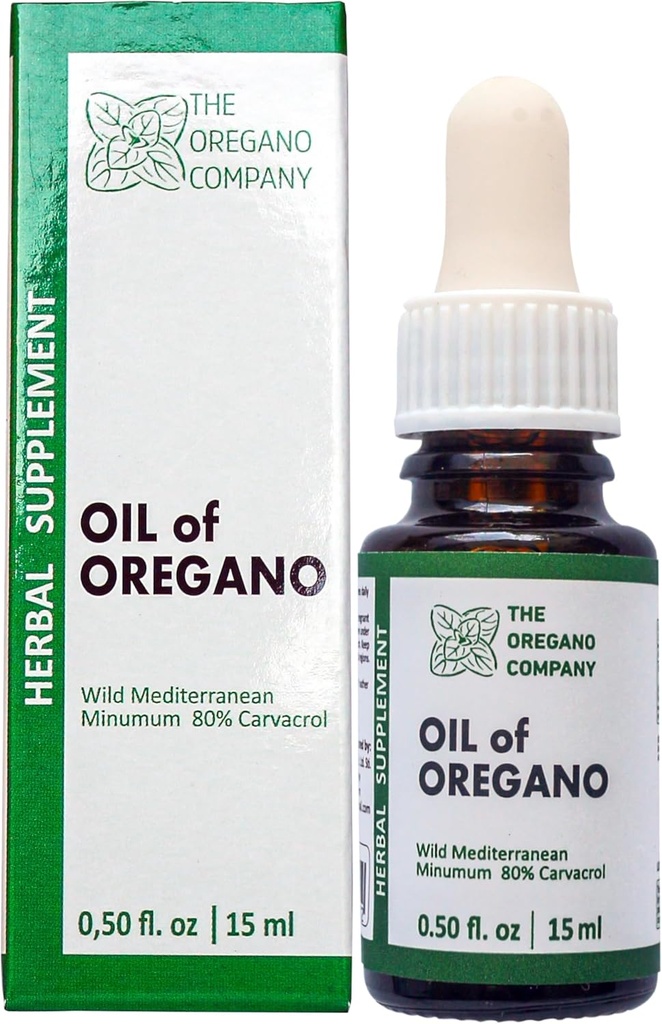 OREGANO DRUŽBA- Olje Origano 0.50 fl. oz 15 ml Tekoči, kapljice, Vegan, Vegetarijanec, Aceite De Oregano, Užitna hrana stopnje dodatki,Visoka naravna karvakrolna potenca,Divji Oregano olje ekstrakt tinktura