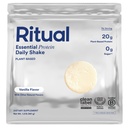 Ritual Vegan Protein Powder z BCAA: 20g Organic Pea Posadili-based Protein z regenerativnih kmetij v ZDA, Popoln profil aminokislin, Gluten brez sladkorja, Brez mleka, Vanilla, 1 Lbs