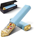 Premium tedenske tablete Organizator, 7-dnevno kompaktne tablete Primer za torbice, Lahka zlata tablete tablete Aluminij Škatla za vitamine, Medicina, Dodatki, Luksuzno darilo Wellness