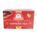Baumann Premium ameriške ginseng čajne vrečke (20 čajnih vrečk) - Verodostojna Panax Wisconsin Rastli panax ginseng zeliščni čaj - zdravo zeleni čaj z antioksidant ginsenoside za izboljšano osredotočenost in energijo