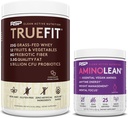 RSP HRANILNA Veganska Aminoleanova preddelavska energija (Acai 25 Serving) s proteinskim praškom TrueFit (Chocolate 2 LB)