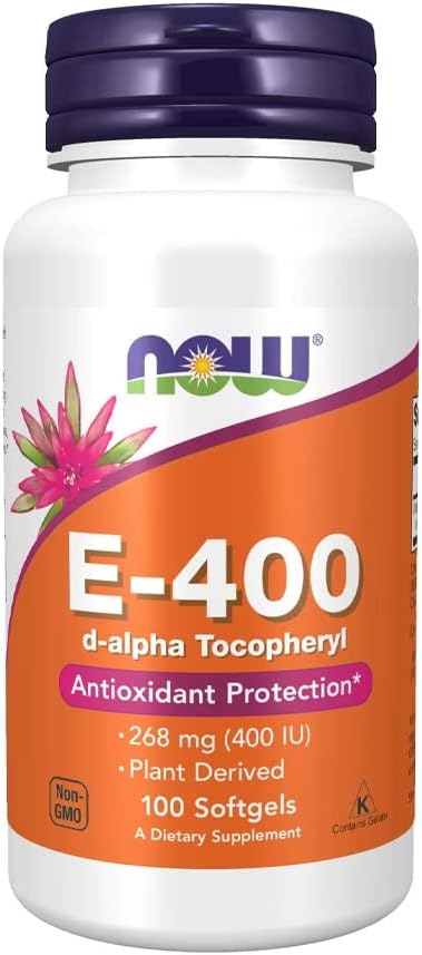 Zdaj Hrana Vitamin E-400 Mešani tokoferoli - 100 Softgels
