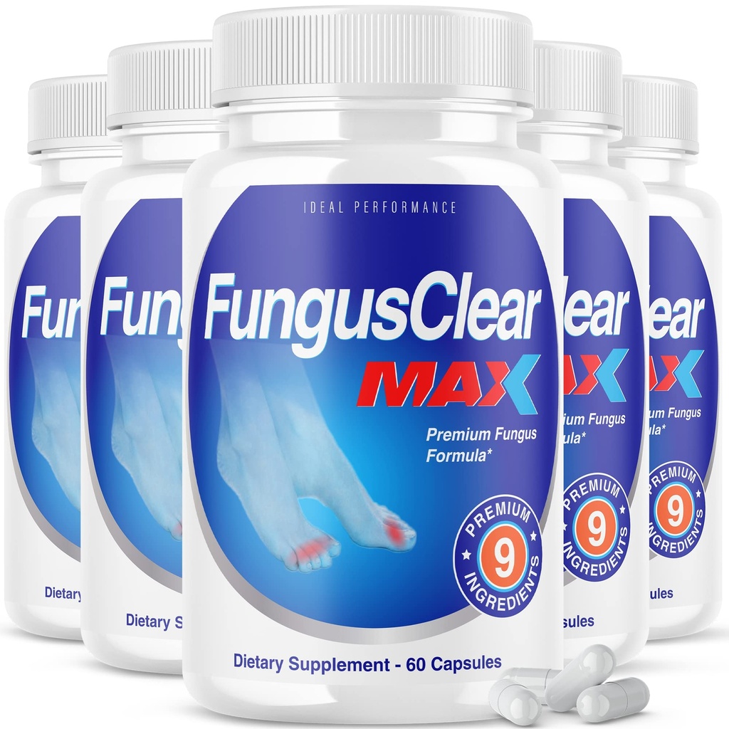 IDEALNA UČINKOVITOST (5 pakiranj) Fungus Clear Max Noil tablete (300 kapsul)