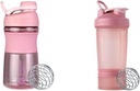 BlenderBottle SportMixer Shaker Steklenica in ProStak sistem za stresanje beljakovin in dodatno shranjevanje
