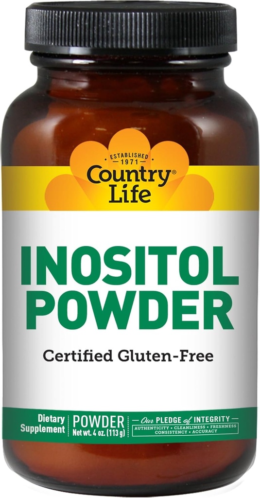 Država Life Inozitol prašek, 4-ounce