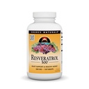 Vir Naturals Resveratrol 500, Podpora srcu in zdravo staranje*, 500 mg - 120 tablet