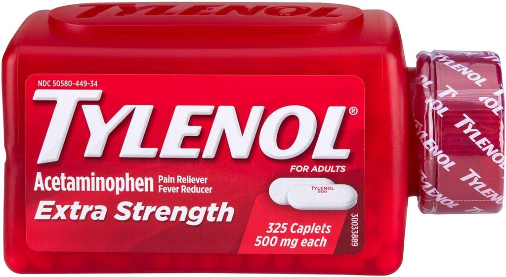 TYLENOL Dodatna moč 500mg - 325 kapsul