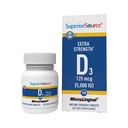 Superior Source Vitamin D3 5000 i.e. - Ponudbe Imunski sistem, Podpora za možgane in živčevje - Aids Kalcijeva absorpcija za zdravje zob in kosti - Bariatrično prijazno - 100 Podjezičnih raztopitev tablete